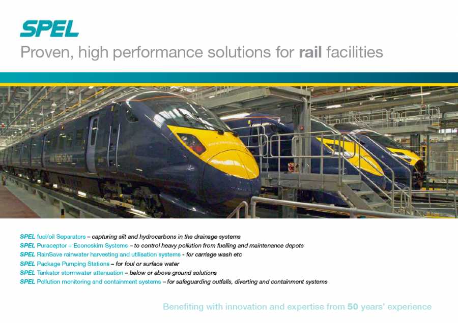 SPEL Rail Facilities Brochure